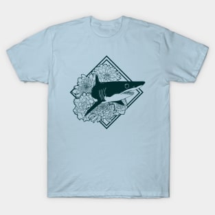 Floral Shark T-Shirt